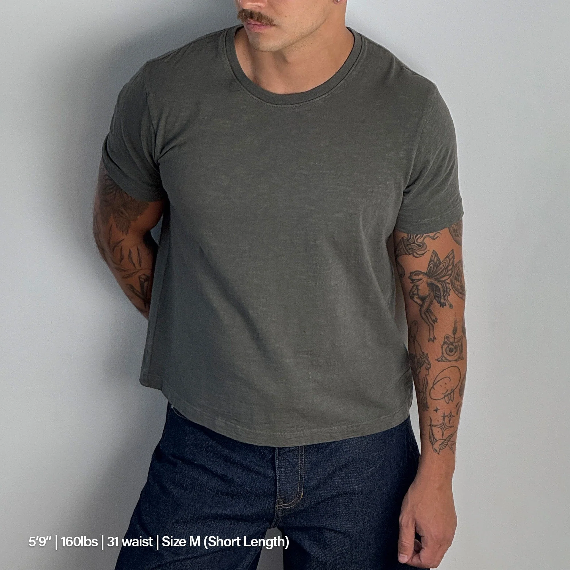 Los Feliz Crop Muscle Tee II | Slub - Image 5