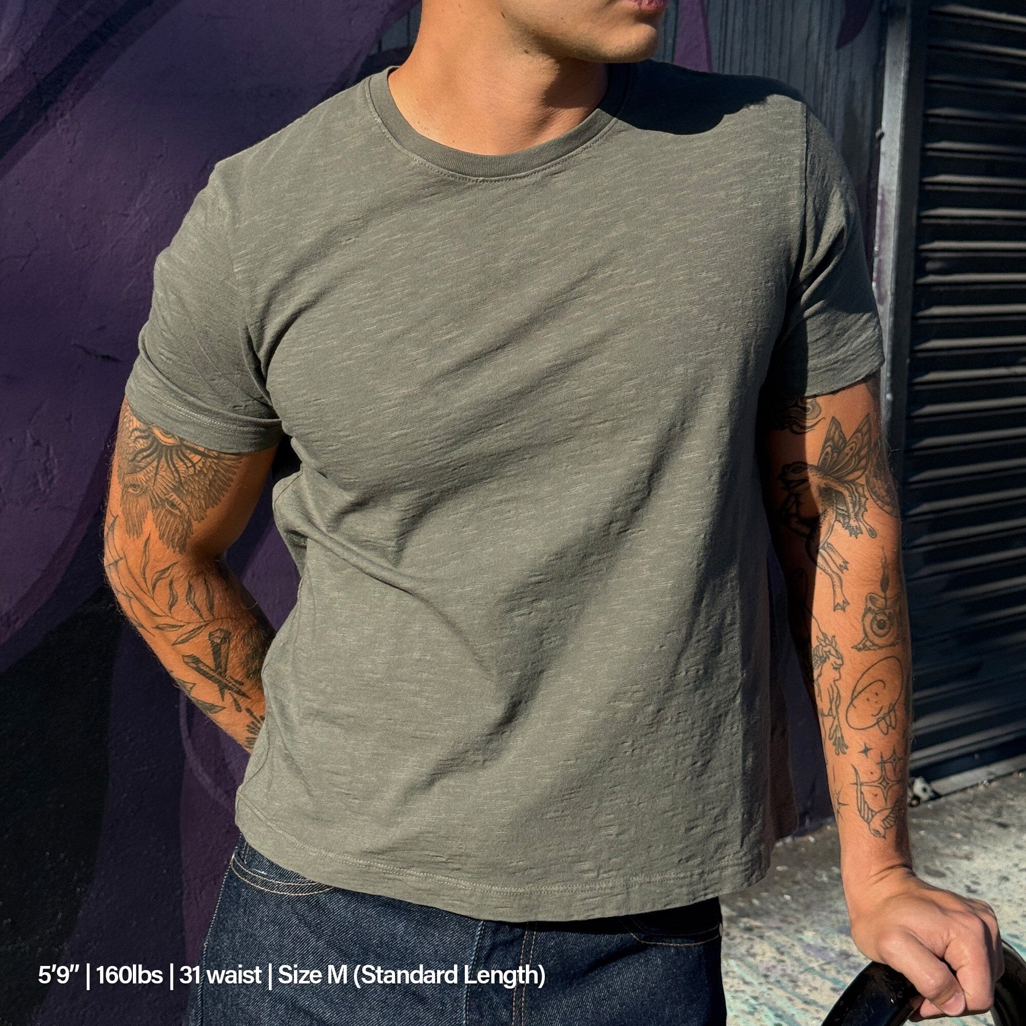 Los Feliz Crop Muscle Tee II | Slub - Image 6