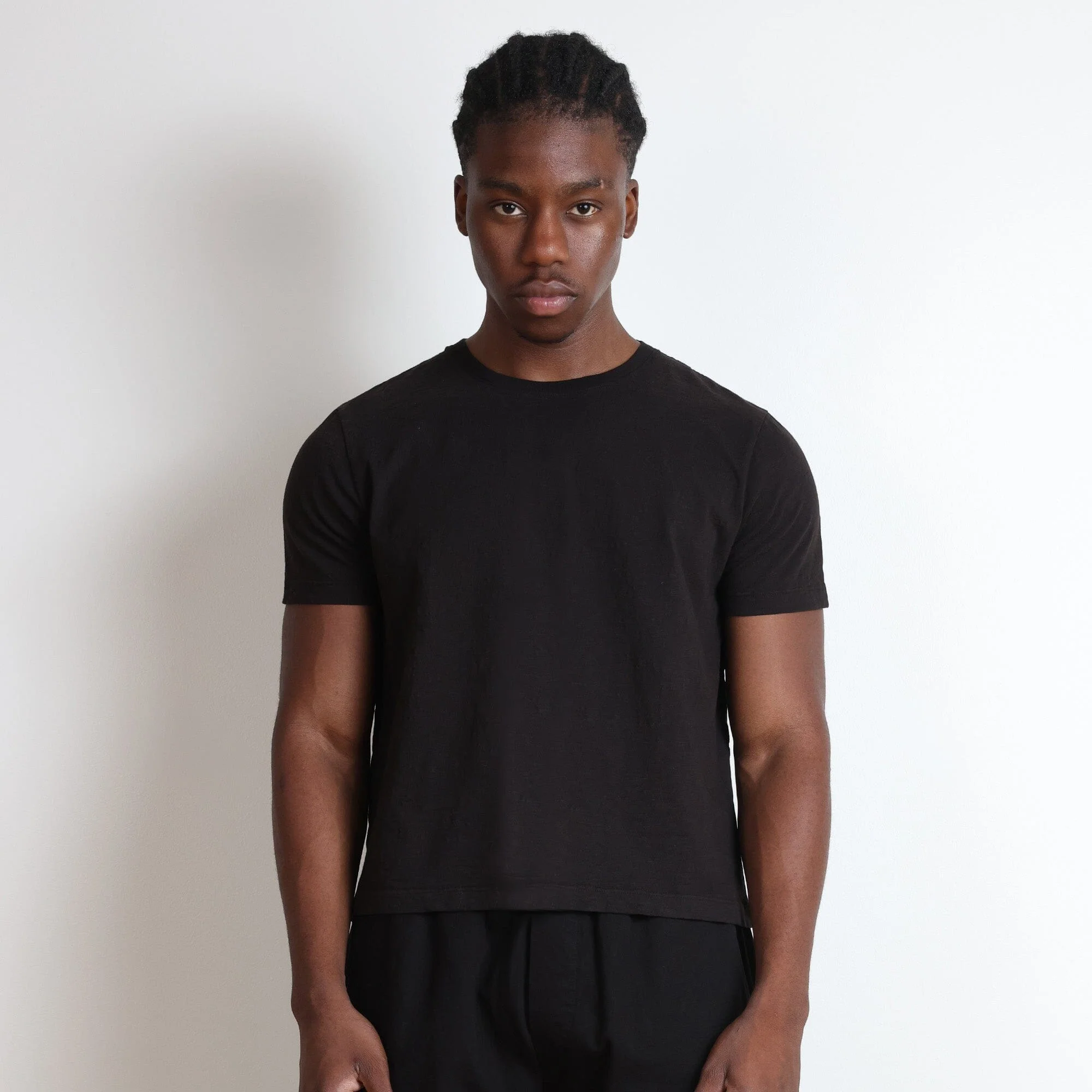 Los Feliz Crop Muscle Tee II | Slub