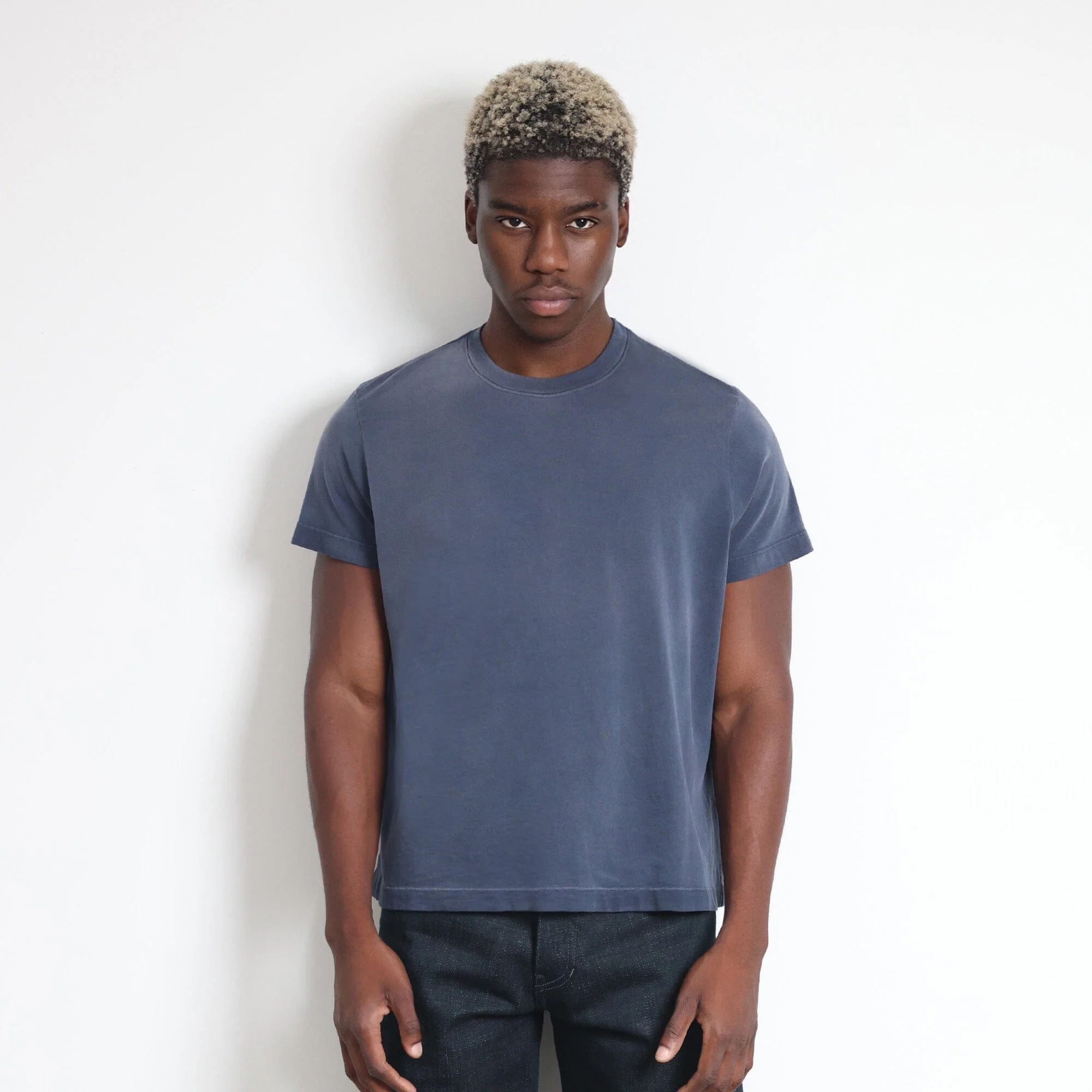 Silverlake Crop Tee III | Boxy. Relaxed Fit | Sun-Faded