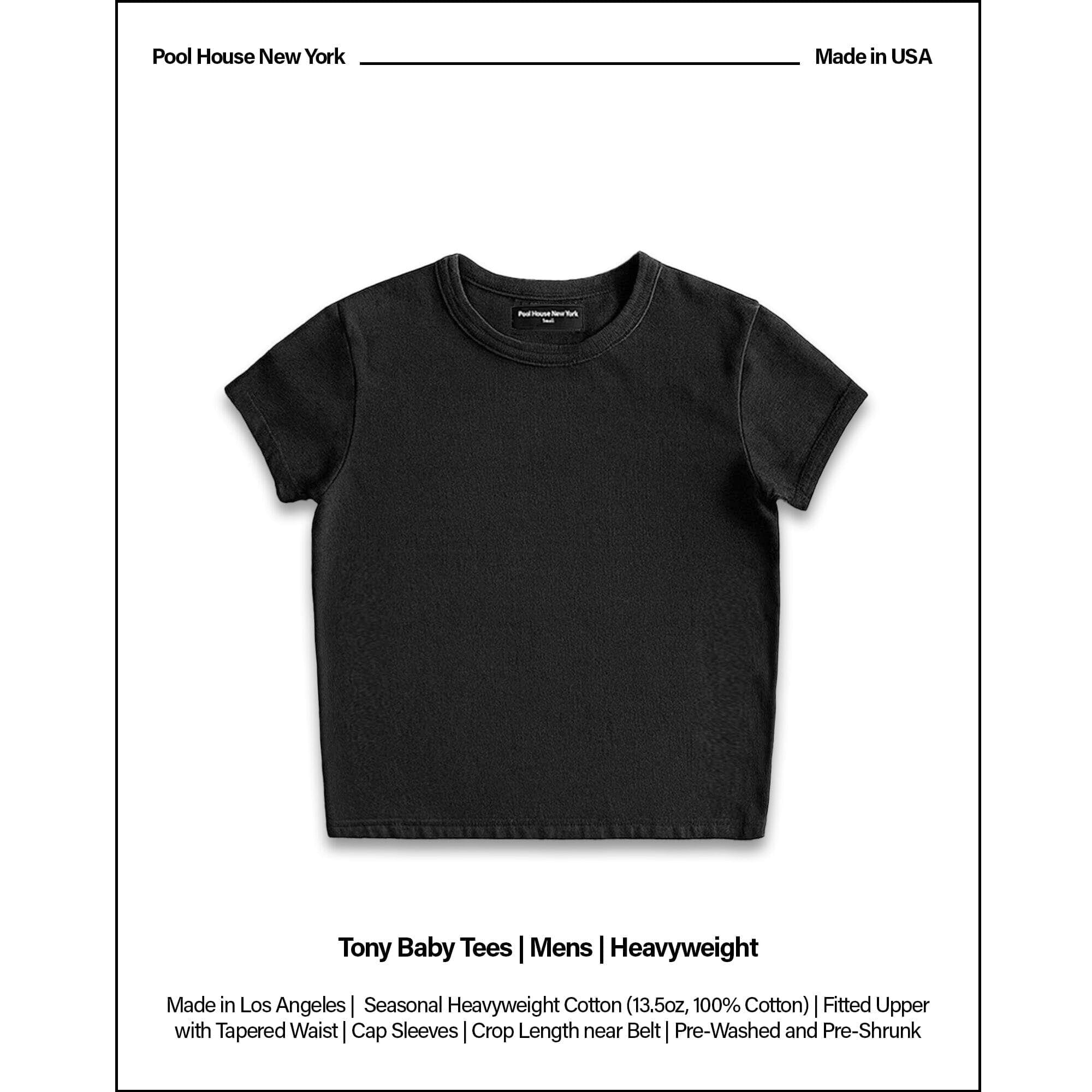Tony Baby Tee | Mens | Heavyweight | 13.5oz - Image 2