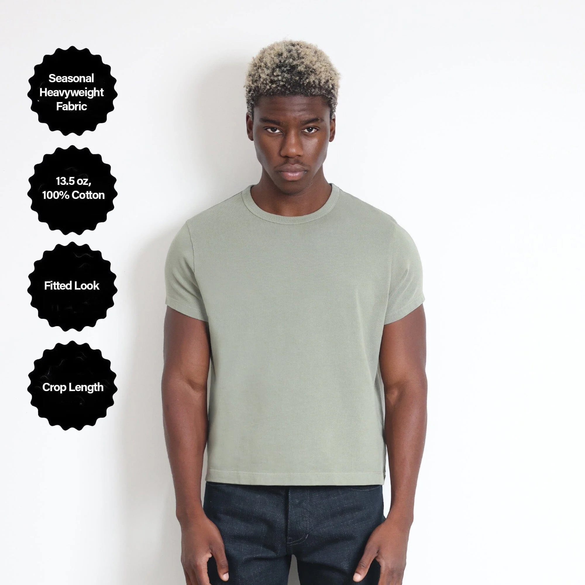 Tony Baby Tee II | Mens | Heavyweight | 13.5oz