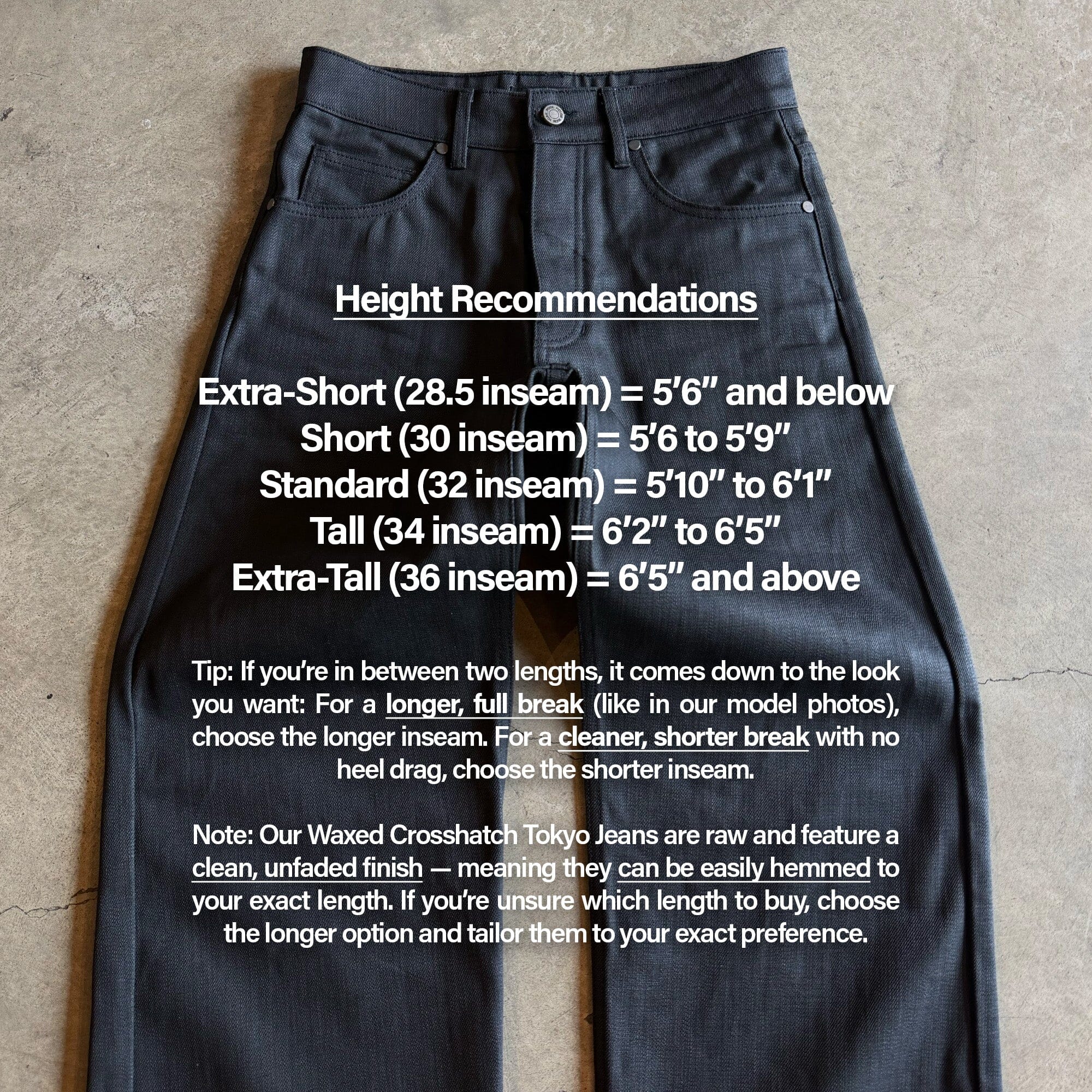 Tokyo Jeans | Straight-Wide | Waxed Crosshatch - Image 10